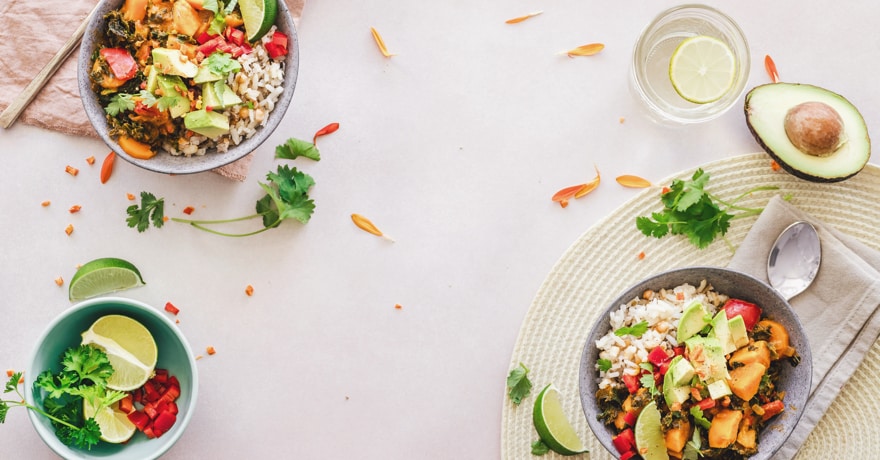 Variedade de saladeiras